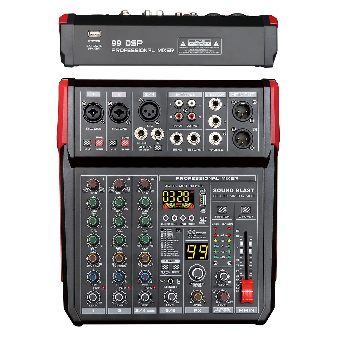 SOUND BLAST MIXER --- (10) PROFESSIONAL FACTORY